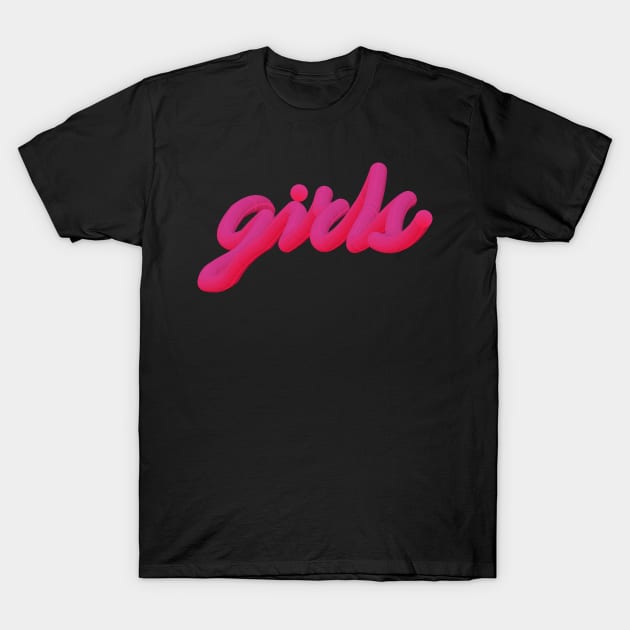 Girl T-Shirt by Gynstyle